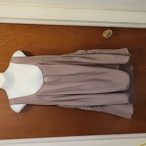 Elan tan over size Tunic sz Large